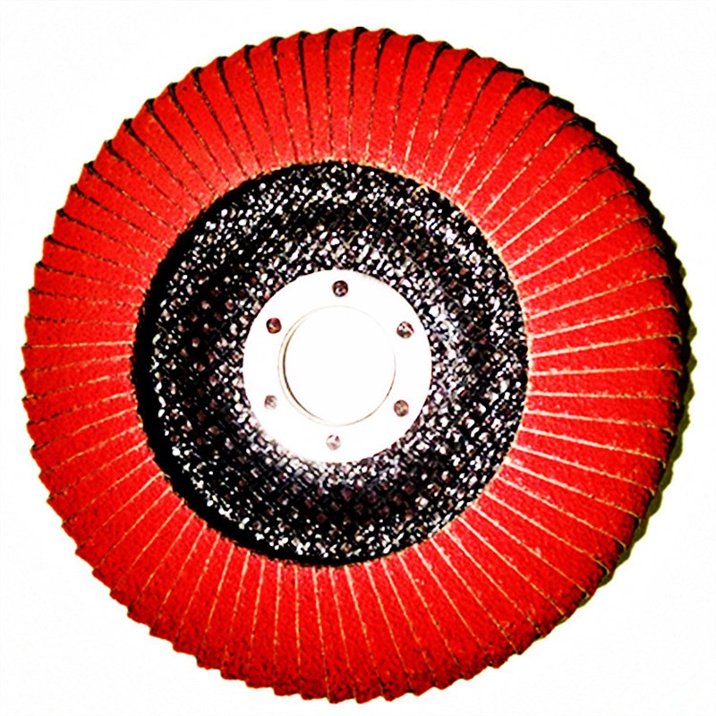 跨境新品 德国VSM陶瓷磨料百叶片115*22孔陶瓷料全翻边百页片