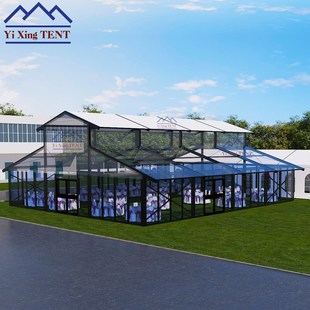 户外高端婚礼帐篷 tent 铝合金婚庆派对帐篷活动透明棚房Wedding