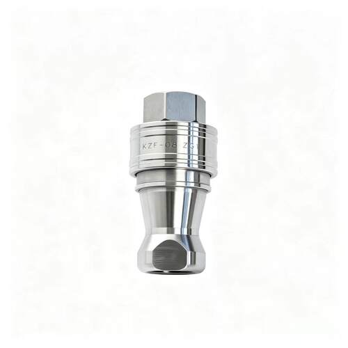 KZF不锈钢液压快速接头ZG3/8螺纹油管反应釜气路kzf4-10液压接头