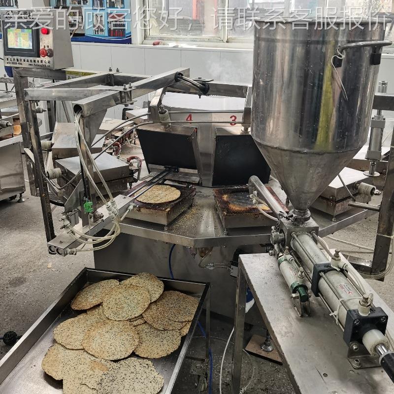 通直全福自动焦KXR饼成型饼机大小厚薄可销调薄机器鸡内金焦馍机