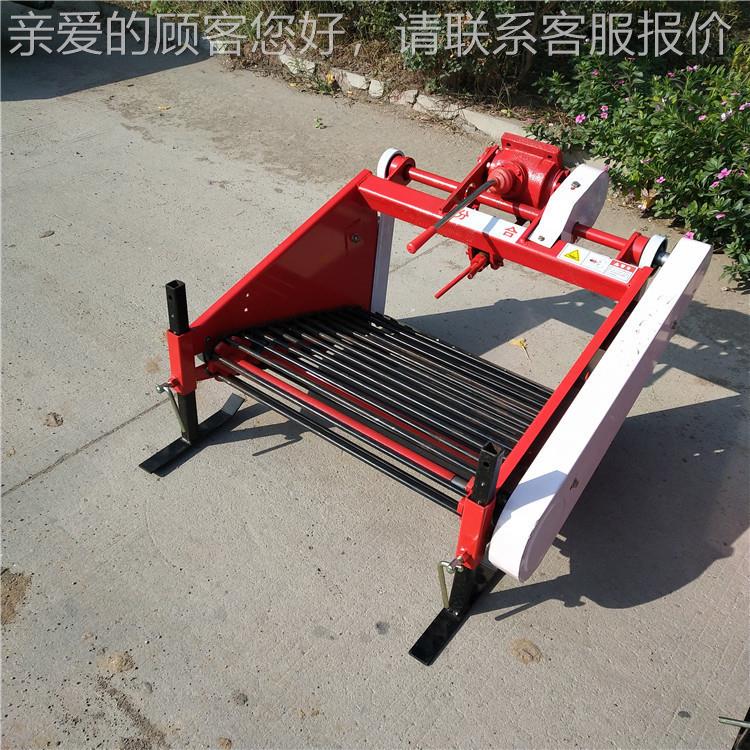 手 动扶拖拉机带TDC薯类收获机 不伤皮的土豆挖收获机农作物获机