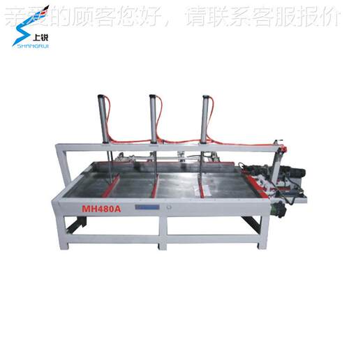 锐门窗拼门框组合机MH480A组框机液板压气压工位拼门窗组合机液压