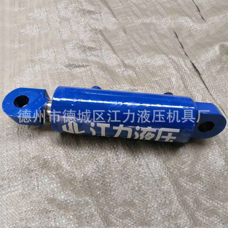 定制 工程机械QF80-300双耳油缸 吊耳活塞式升降机货梯液压油缸