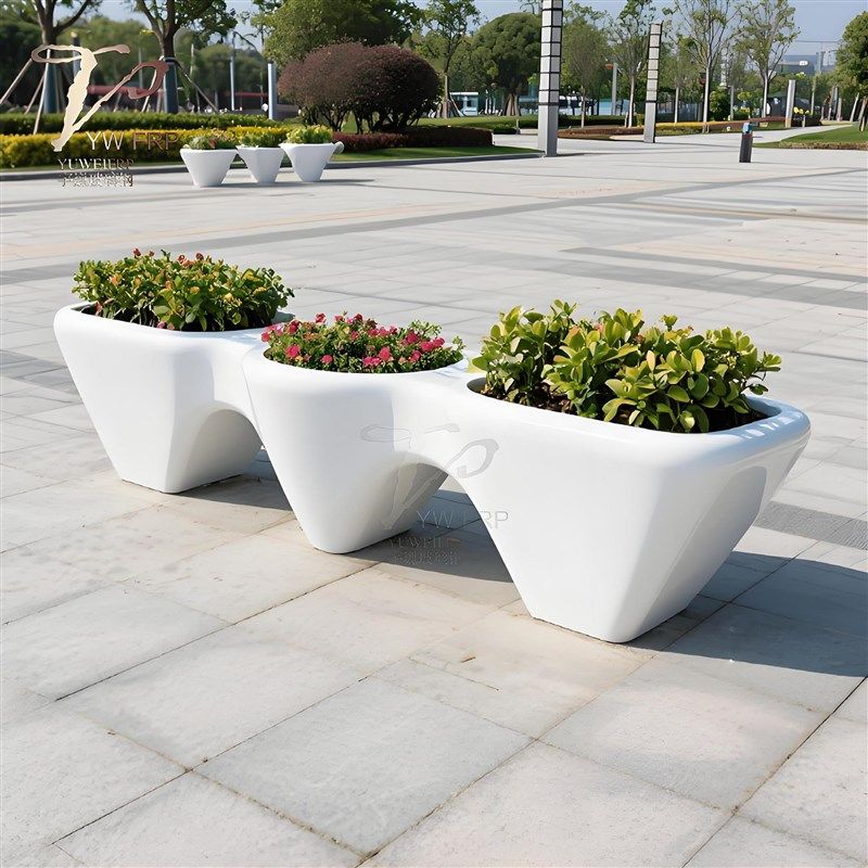 玻璃钢花盆组合商场花箱户外市政花坛树池酒店椭圆落地美陈大花器,鲜花速递/花卉仿真/绿植园艺,育苗盘/营养钵,淘宝优惠券,粉丝福利购,淘宝优惠卷