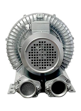 风机厂家HG-3800S旋涡式气泵 HG-4000S 380v蟹塘增氧曝气高压风机