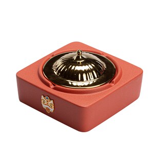 生态链哲选烟灰缸宫禧国潮风陶瓷烟灰缸带盖防飞灰高级感