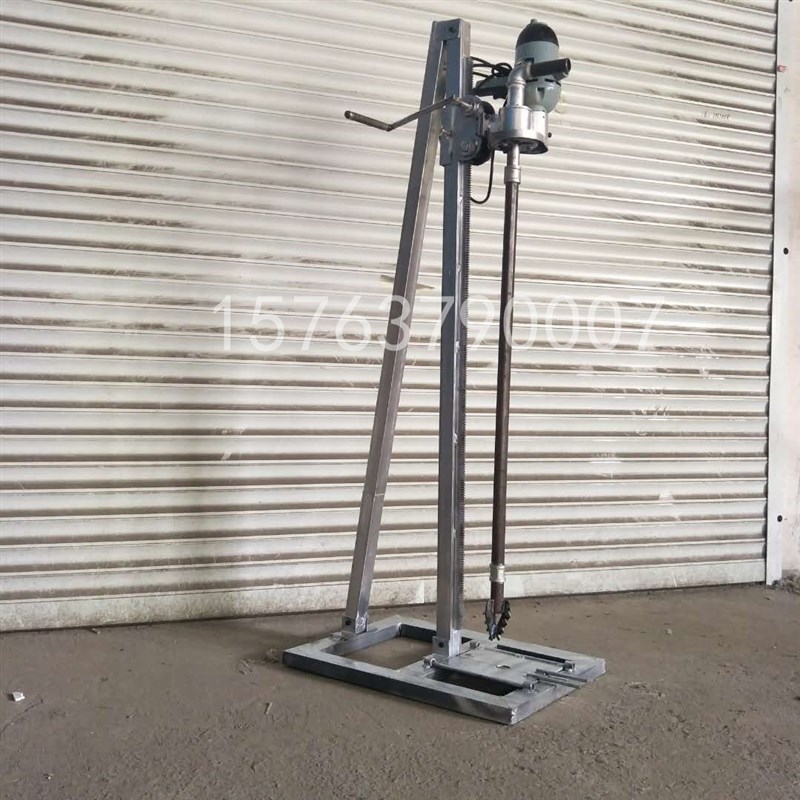 多齿轮盘打井机 小型支架式电动钻机  质优价廉操作简单