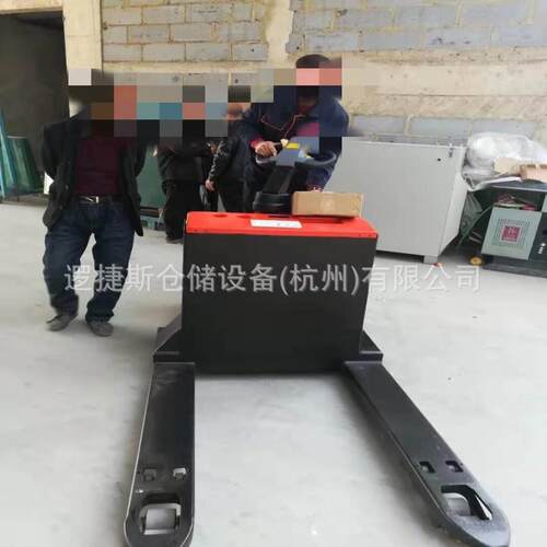 电动站驾式3吨玻璃搬运车装卸车地牛仓储搬运小型叉车电动升降