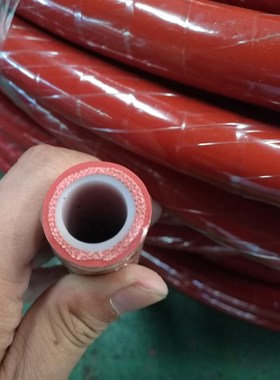 红色耐高压夹布硅胶管 彩色耐高温硅胶软管 钢丝硅胶管