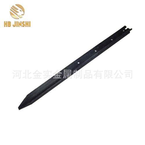 JSRY158澳洲黑漆Y柱 Y杆 轻型重型 Y型围栏桩 牧场围栏用星星柱