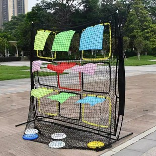 飞盘九宫格团建夏令营游戏训练网户外团建拓展活动道具体育玩具