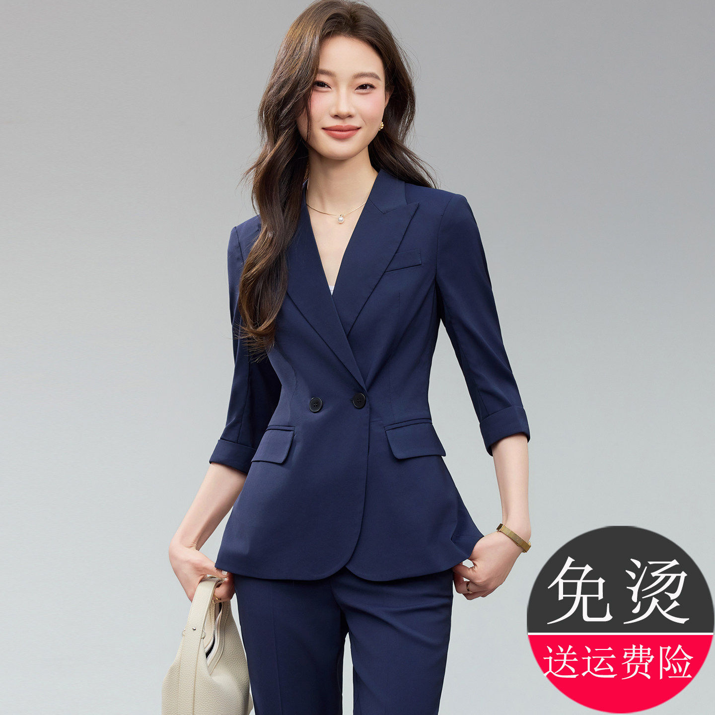职业西装套装女夏季高级
