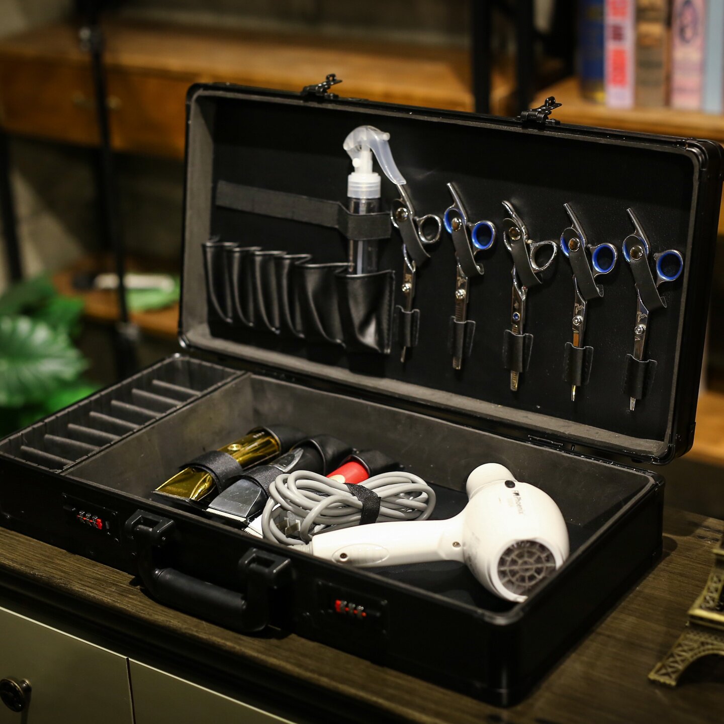 网红高档美发工具箱发型