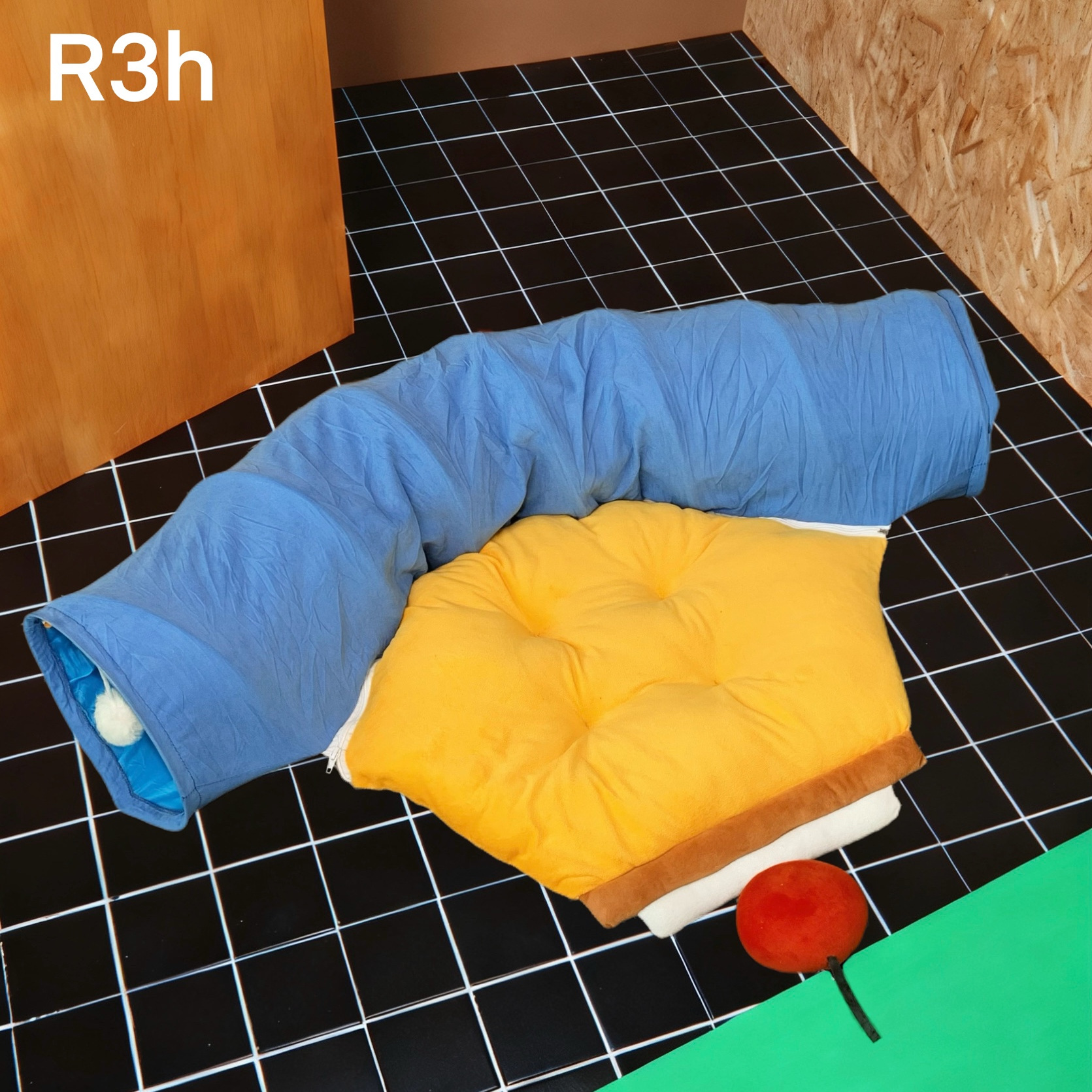 R3h猫窝猫隧道可拆洗四季通用猫玩具自嗨解闷宠物用品