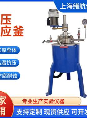 CJF系列压反应釜不锈钢平盖式反应釜实验室上海温压反应釜