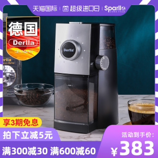磨粉超 德国Derlla全自动电动磨豆机咖啡豆研磨器具家用T一体意式