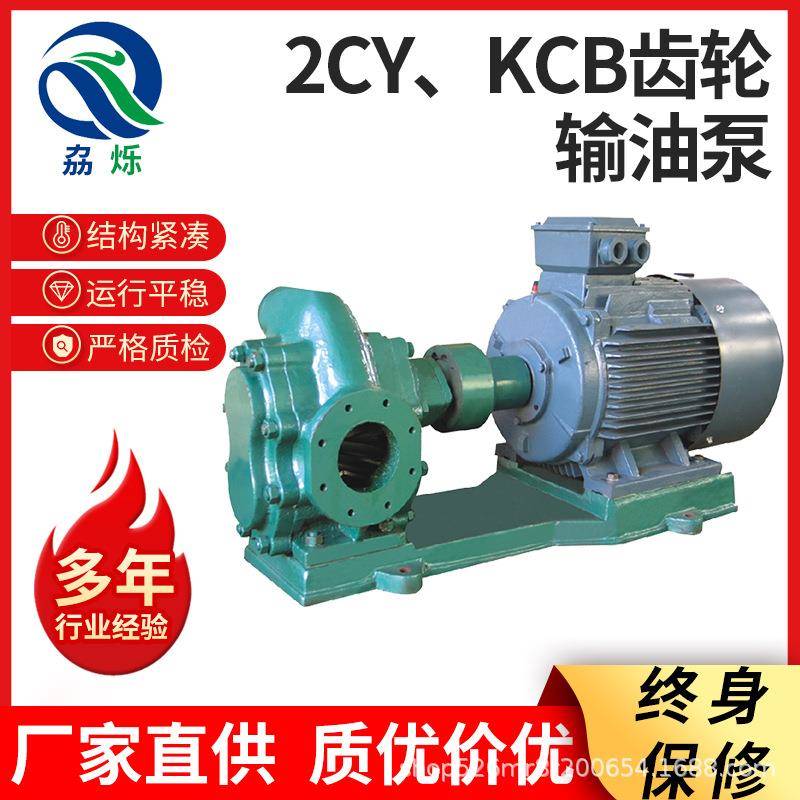 304不锈钢齿轮泵KCB齿轮油泵高压柴油泵稠油泵