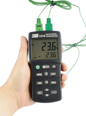 TES-1311A/1312/1313/1314/1315/1316工业用k型热电偶测温仪