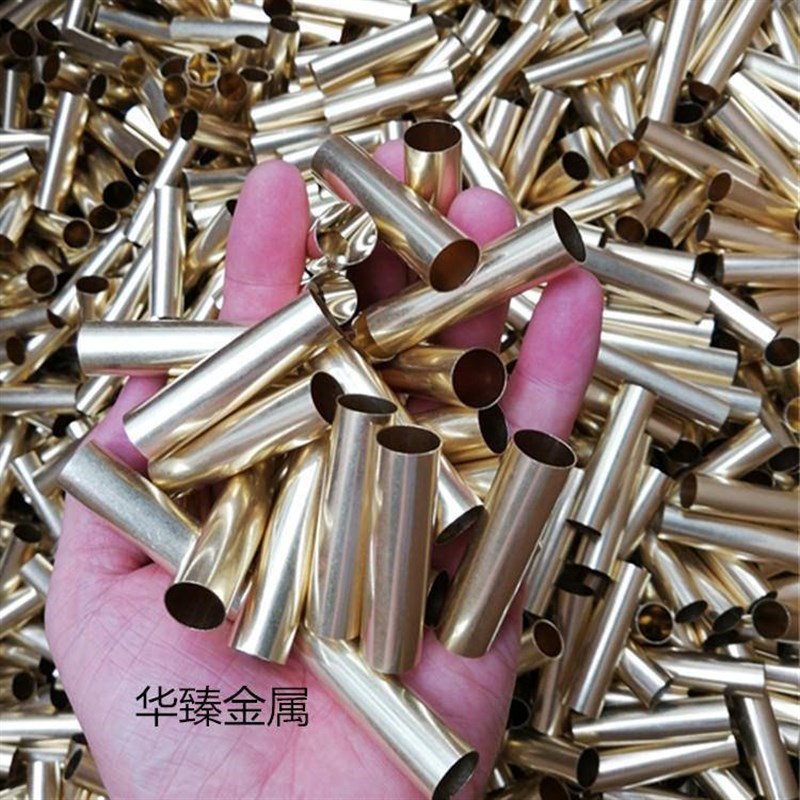 空心铜管 薄壁黄铜管 毛细t黄铜管空调紫铜管T2h62h65铜套切割