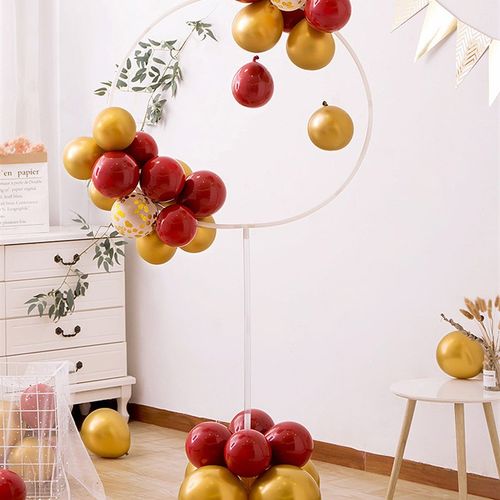 桌飘气球立柱汽球支架儿童生日装饰周岁派对婚庆开业门口场景布置