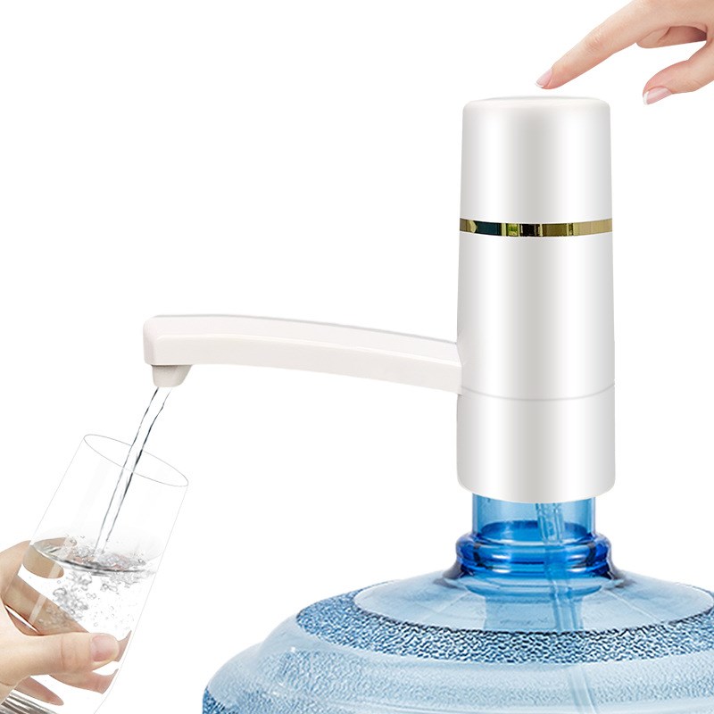 子路桶装水抽水器电动压水器充电家用饮水机纯净水桶自动上水器
