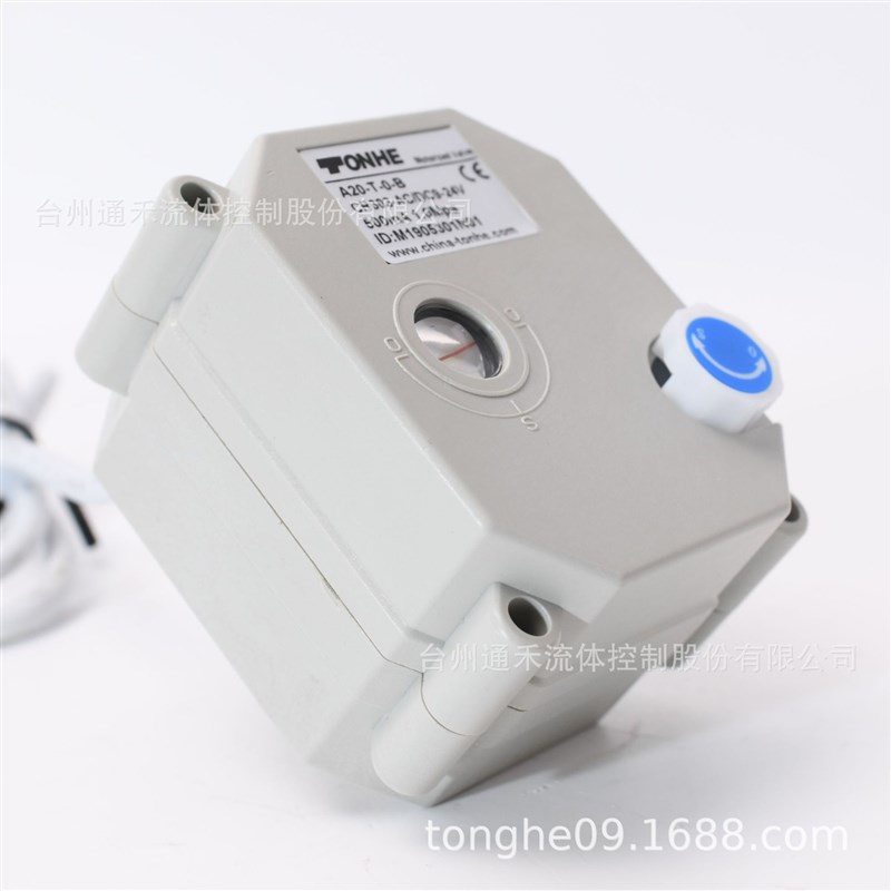 6分防漏水保护器不锈钢微型电动阀防漏水报警器 DN20