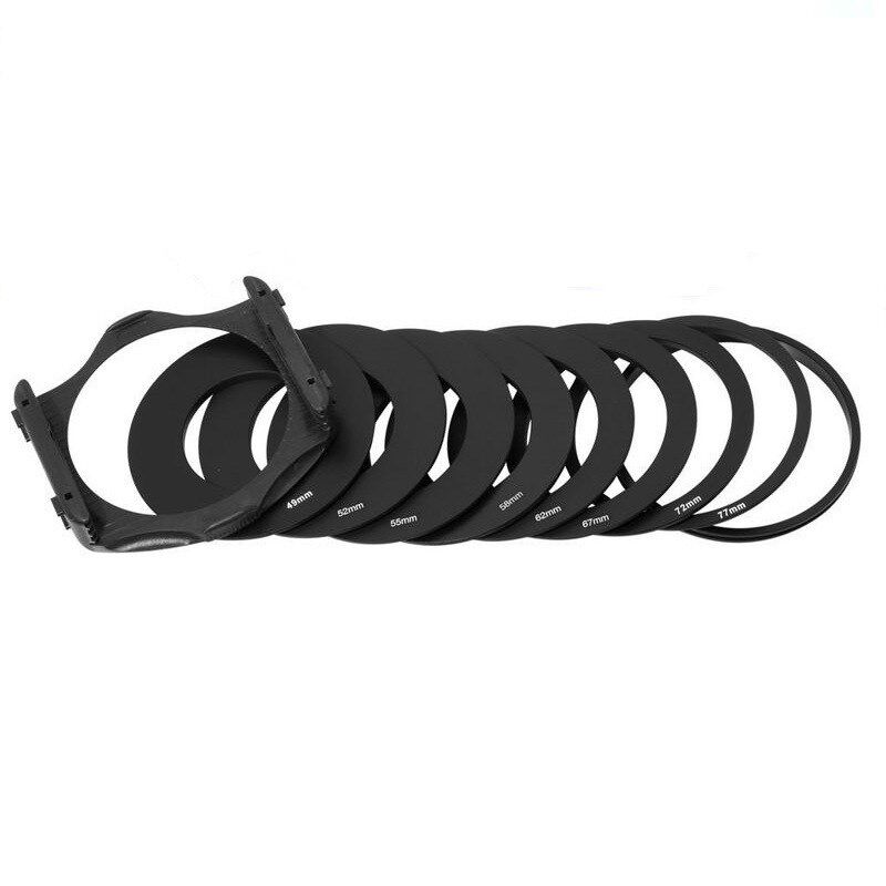 插片滤镜环渐变数码接圈49--82mm方形转接环方片P环套装