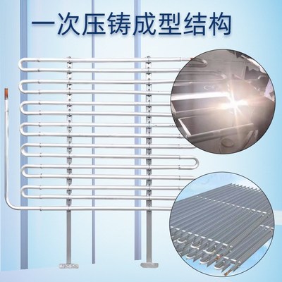 厂家供应铝管铝合空心大口径 冷库吊顶铝排管蒸发器二翅三翅