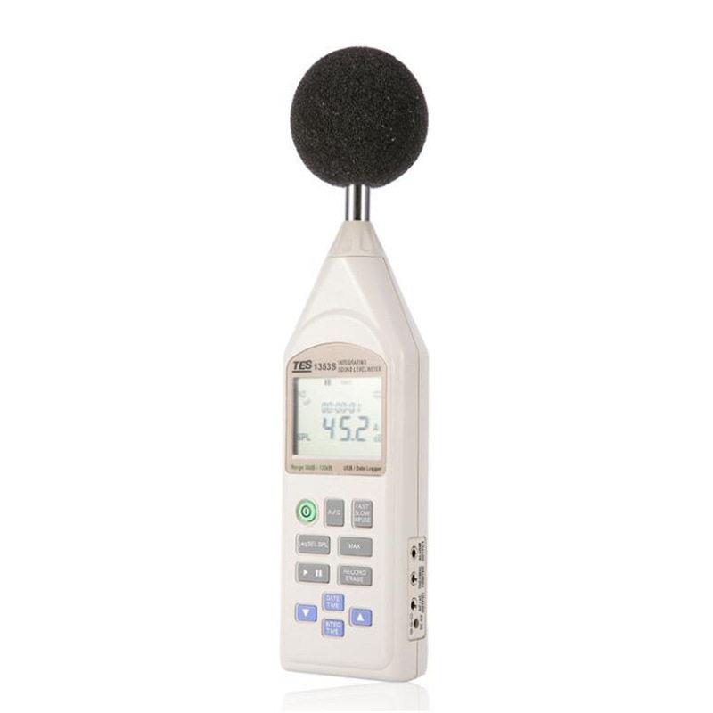 台湾泰仕TES-1353L 低频专用积分式噪音声级分贝仪检测