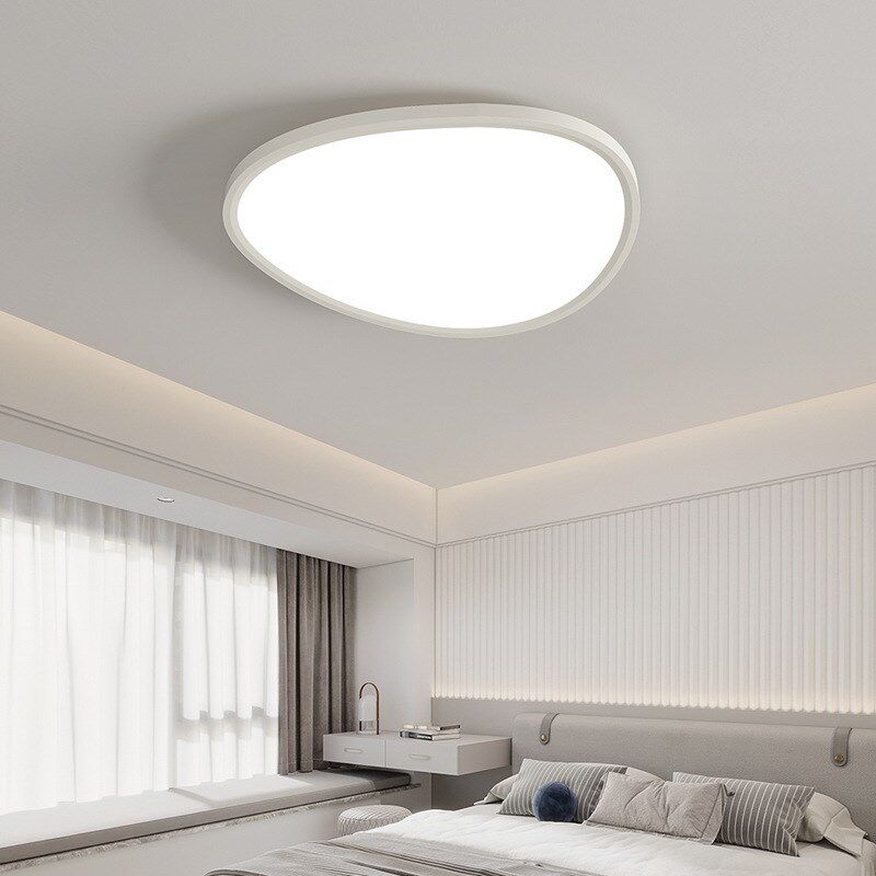 鹅卵石普瑞护眼客厅主灯云朵吸顶灯现代简约大气中山灯具2025新款