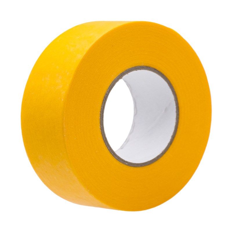 美纹纸和纸小卷胶带易撕遮蔽无痕胶带黄和纸喷砂外墙真石漆建筑纸