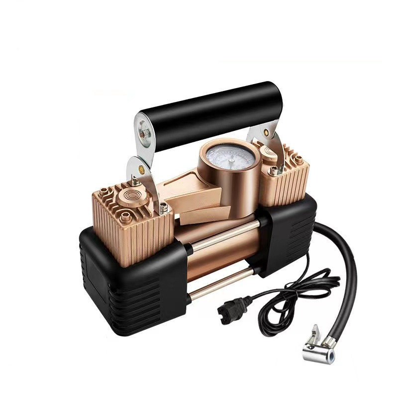 好灵匠电动充气泵48-72v通用型真空胎打气筒双缸便携三轮车载充气