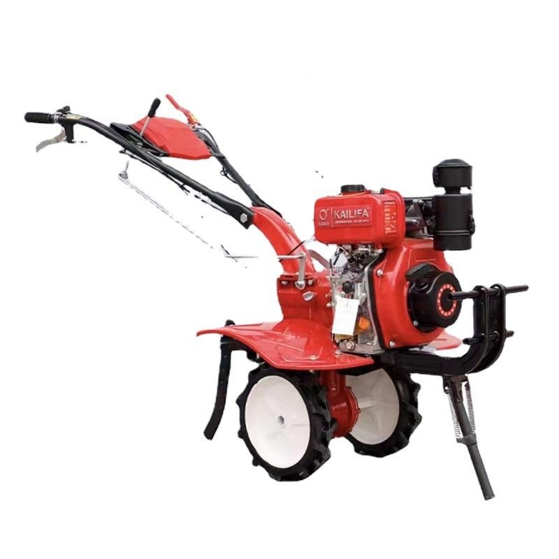 多能1翻地机迷你 家用功旋耕机 CT-230手扶农用耕地机88型四驱开