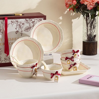 新婚礼物十全十美餐具套装结婚礼物送新娘新人订婚礼物送闺蜜实用