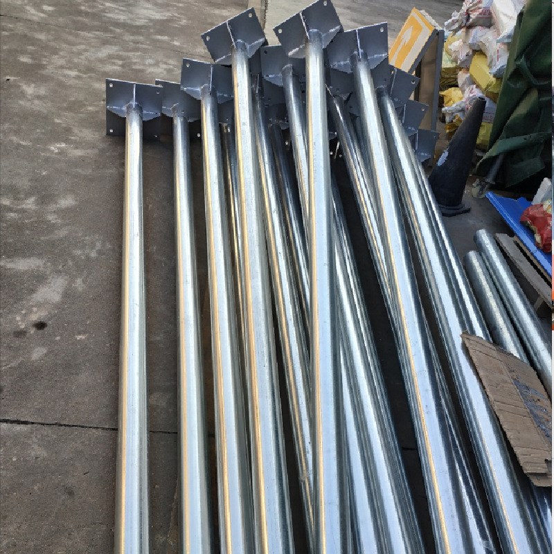 可定购交通标志杆 道路交通标志牌立柱 标志杆立柱厂家杆子标志杆