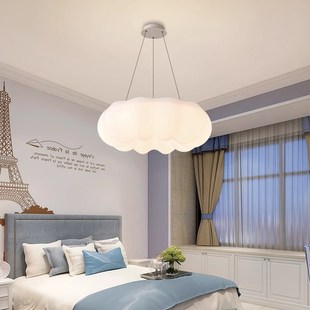 云朵吊灯现代简约餐厅灯具卧室灯儿童房吸顶灯南瓜灯房间主灯J274