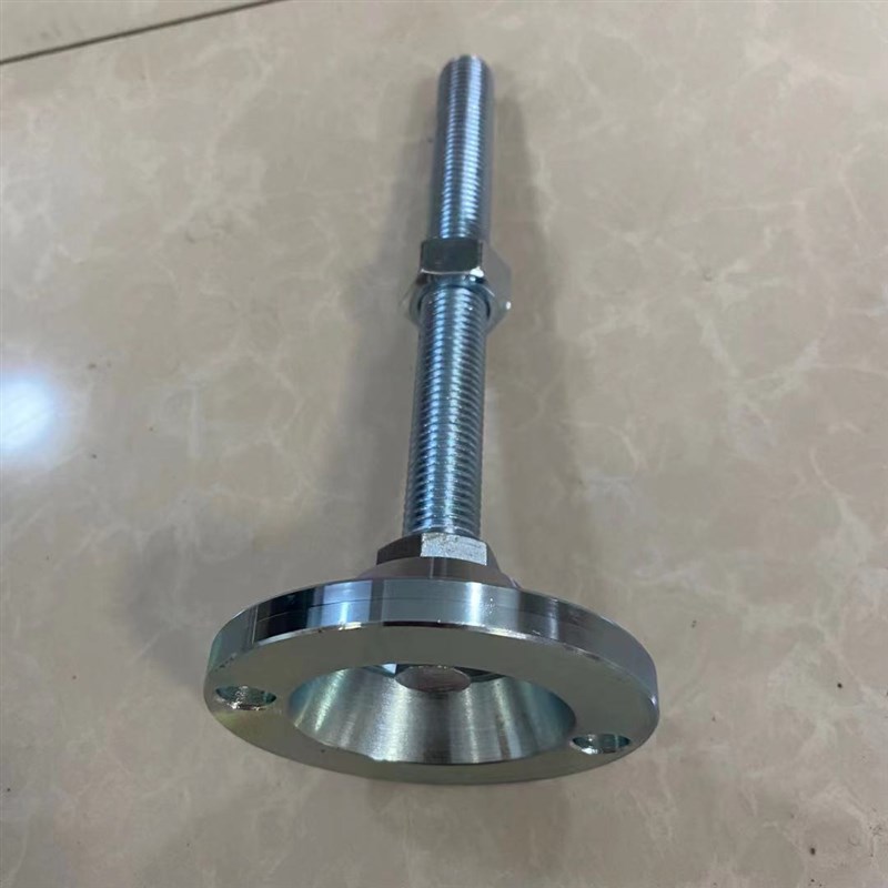 重型脚杯m16碳钢固定地脚螺栓m20调节脚m12金属机械防滑支撑机脚