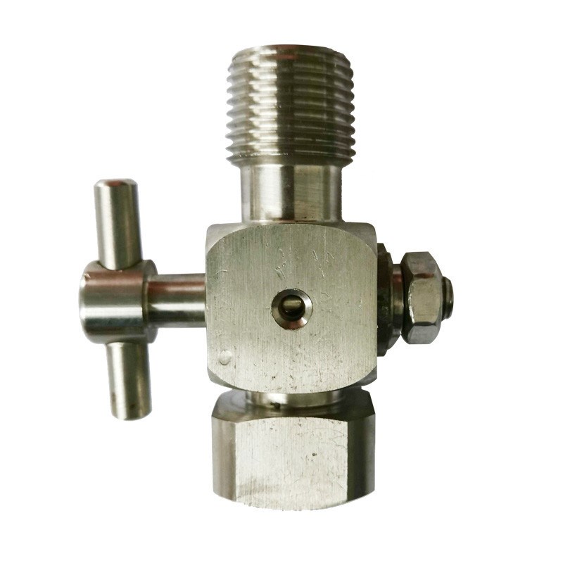 泉州质启不锈钢三通旋塞内外丝压力表旋塞阀20*1.5*ZG1/2压力表阀