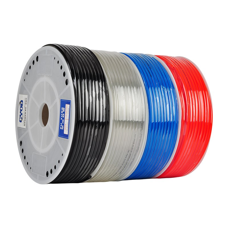 ll20米散卖 高压气动PU气管空压机气泵软管透明8 10 12mm木工油漆