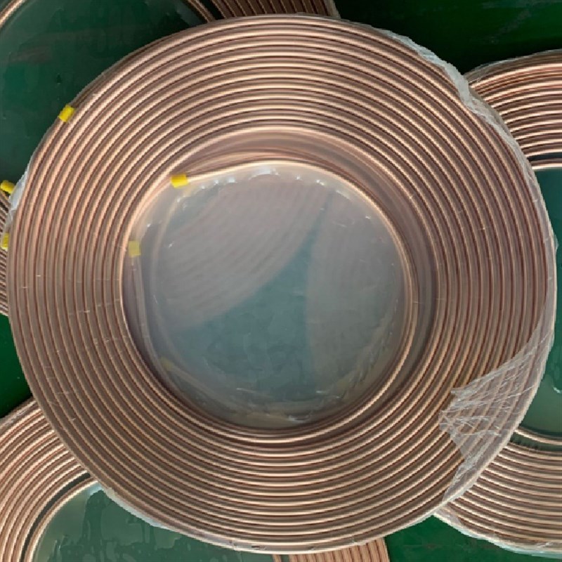 上海常年销售TU1无氧紫铜管  TP2空调制冷紫铜蚊香盘管 15米/盘