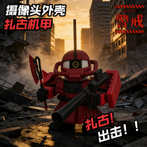 【扎古机甲】小米监控爆改机甲风