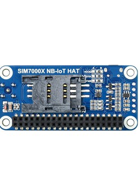 微雪 SIM7000G NB-IoT/Cat-M(eMTC)/2G/GNSS 树莓派4 通信扩展板
