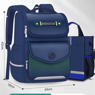 6年级轻便减负护脊school bag简约 儿童书包女小学生1 2024新款