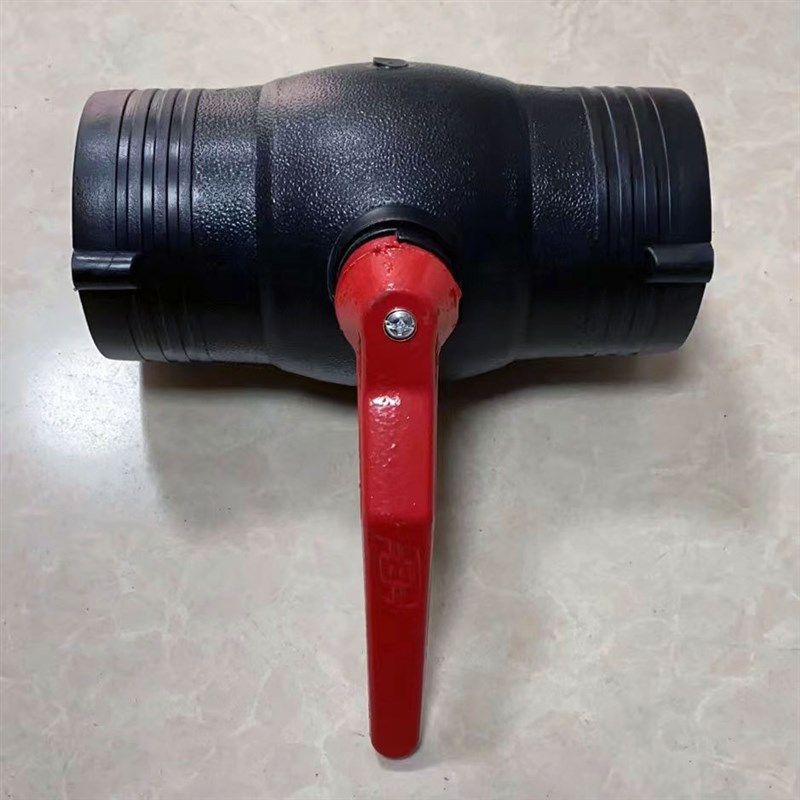 PE给水管电熔钢芯球阀75/90/110/160 PE钢丝网骨架管配件阀门开关