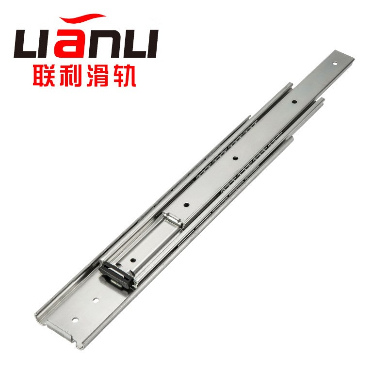 SRRH150可拉拔滑轨系列重载型线性工业滑轨IDB11可抽出三节式导轨