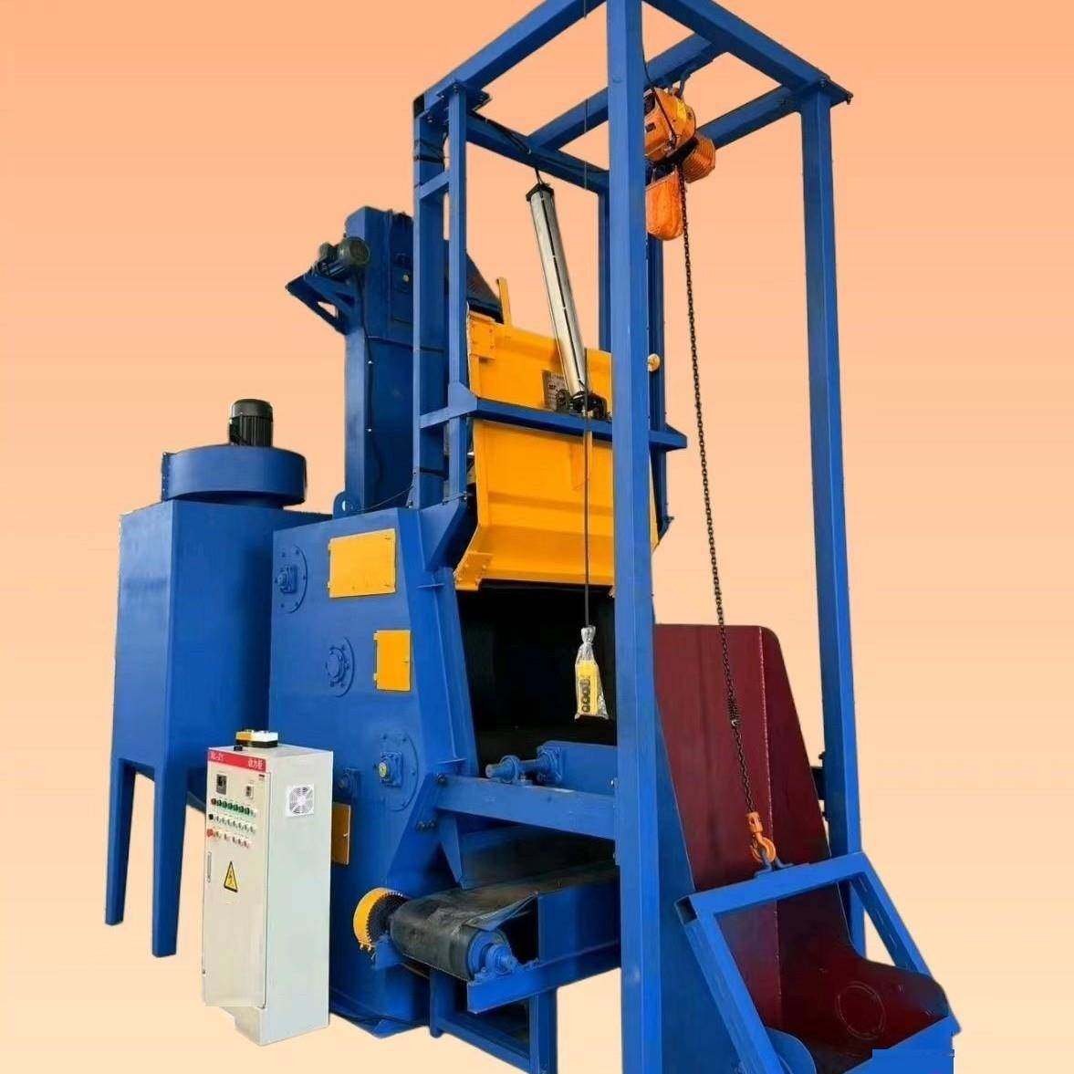 全自动PLC履带自动上卸料式抛丸机环保/公斤打砂机,五金/工具,抛丸清理机,淘宝优惠券,粉丝福利购,淘宝优惠卷