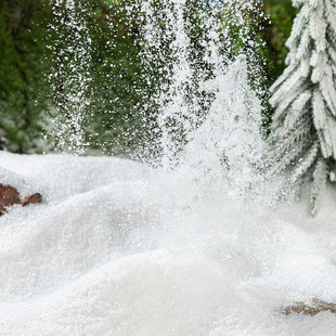 人造雪粉仿真假雪花圣诞圣诞场景布置干雪粉道具雪景拍摄雪地造景