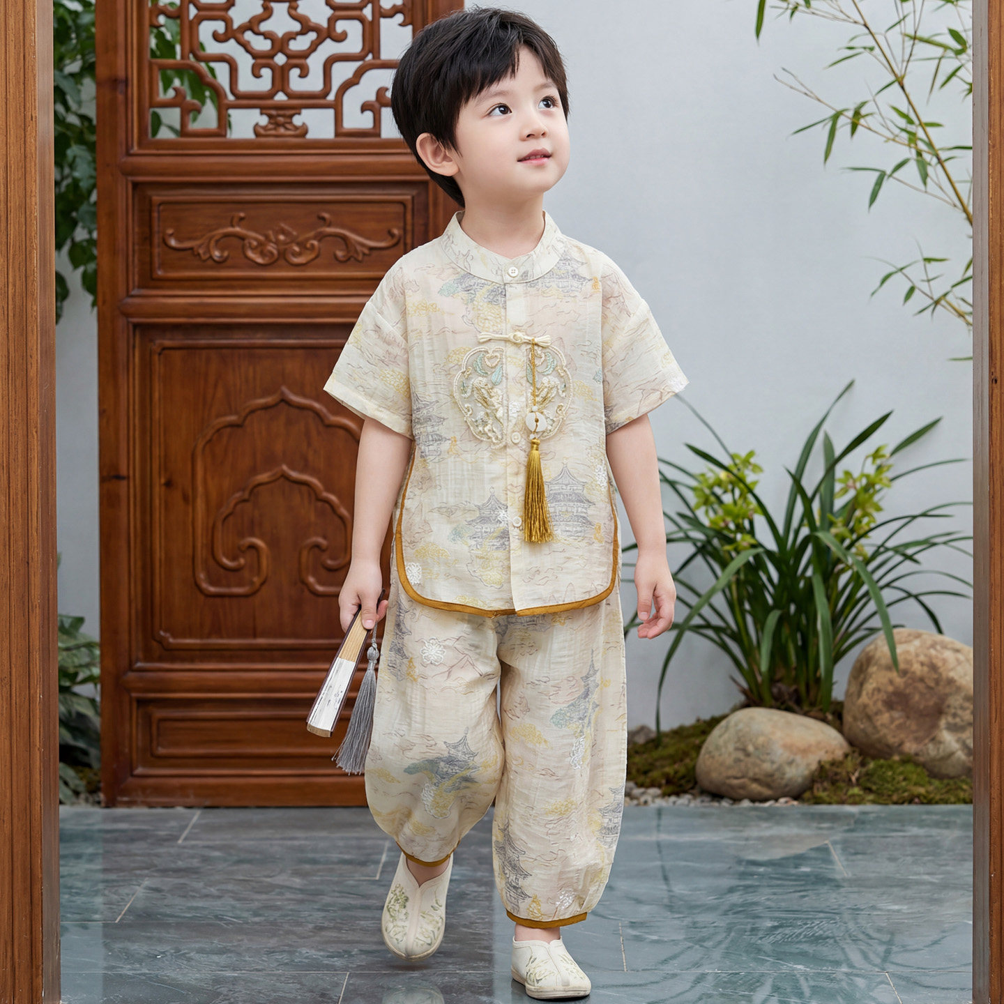 男童汉服套装2026新款新