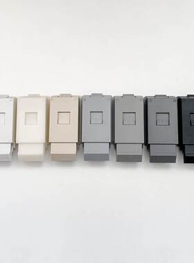 DK725塑料搭扣工具箱锁扣MS735侧门ABS尼龙活动暗箱扣手MS725-3B