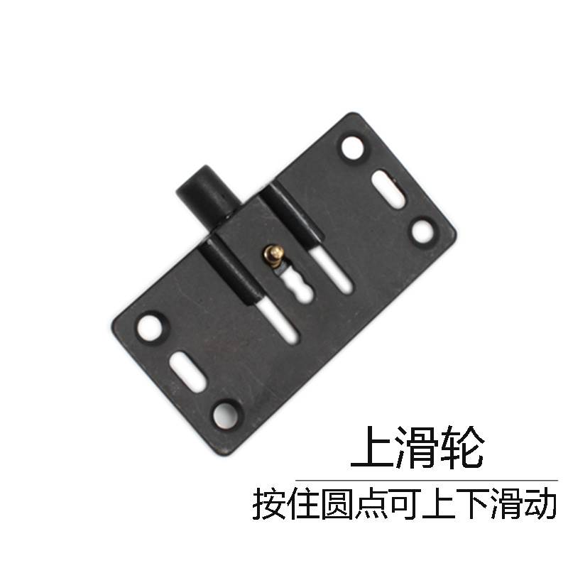 柜移门导轨滑轮衣厨柜衣柜门滑轮上下轨轮拉门不锈钢滚轮门配件小